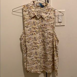 Equipment multi color blouse